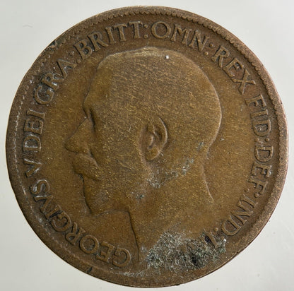 1920 George V Half-Penny Coin | Collectable Grade