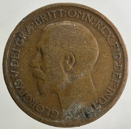 1920 George V Half-Penny Coin | Collectable Grade