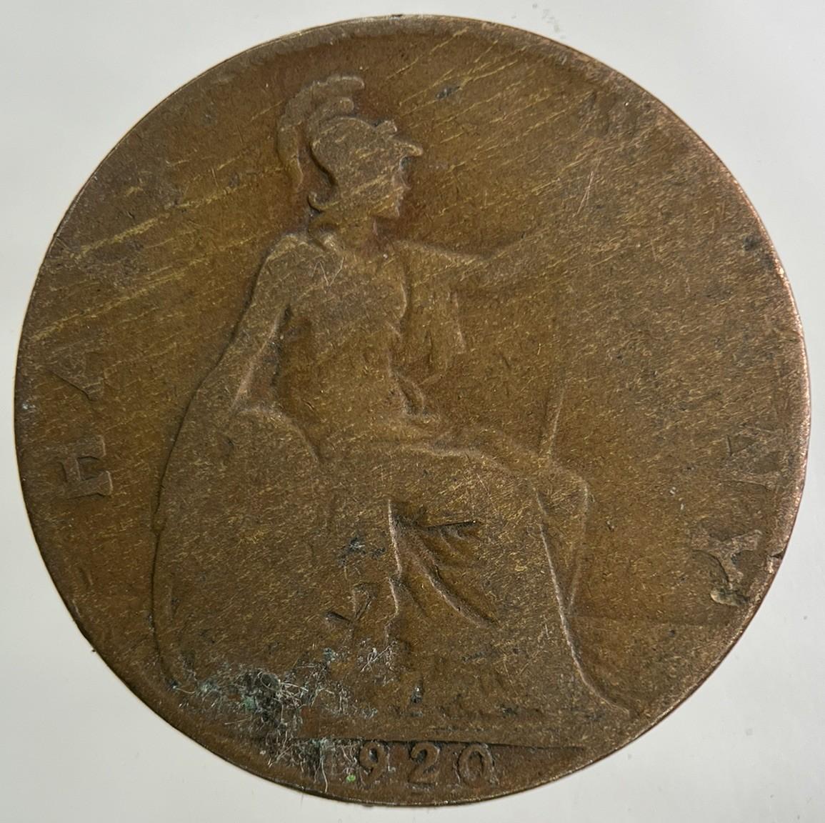 1920 George V Half-Penny Coin | Collectable Grade