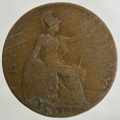 1920 George V Half-Penny Coin | Collectable Grade
