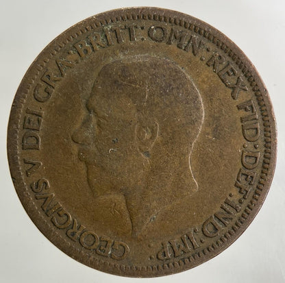 1928 George V Half-Penny Coin | Collectable Grade