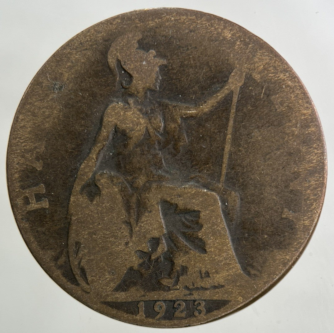 1923 George V Half-Penny Coin | Collectable Grade