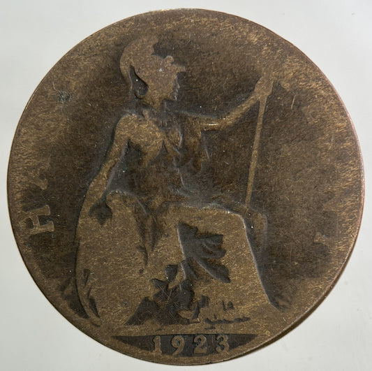 1923 George V Half-Penny Coin | Collectable Grade