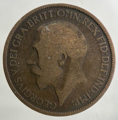 1923 George V Half-Penny Coin | Collectable Grade
