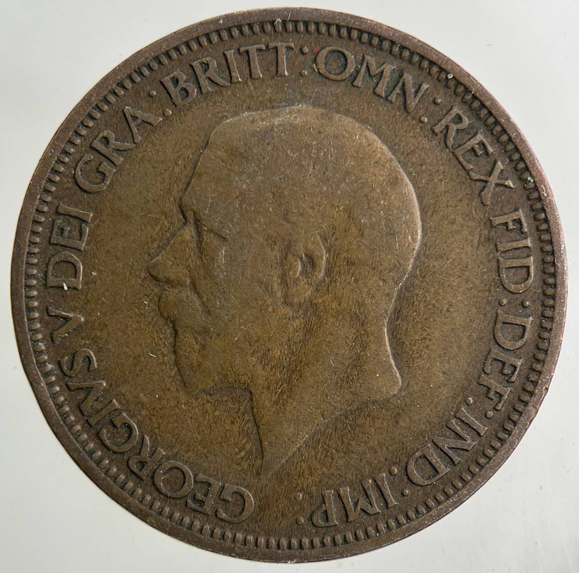 1934 George V Half-Penny Coin | Collectable Grade