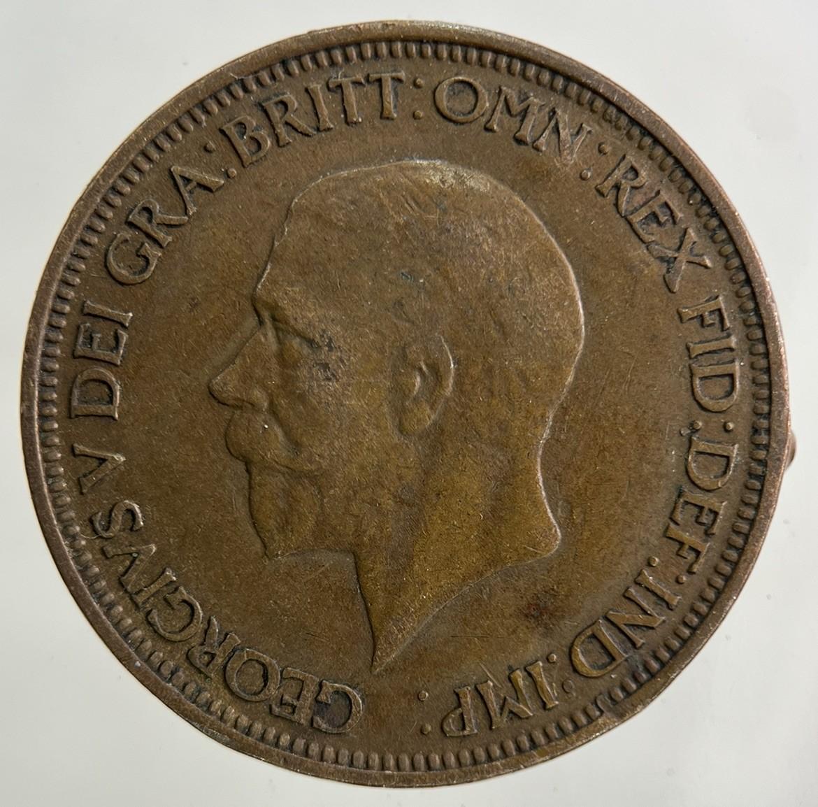 1929 George V Half-Penny Coin | Fine Collectable Grade