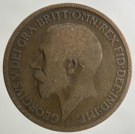 1919 George V Half-Penny Coin | Collectable Grade