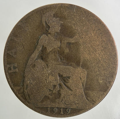 1919 George V Half-Penny Coin | Collectable Grade