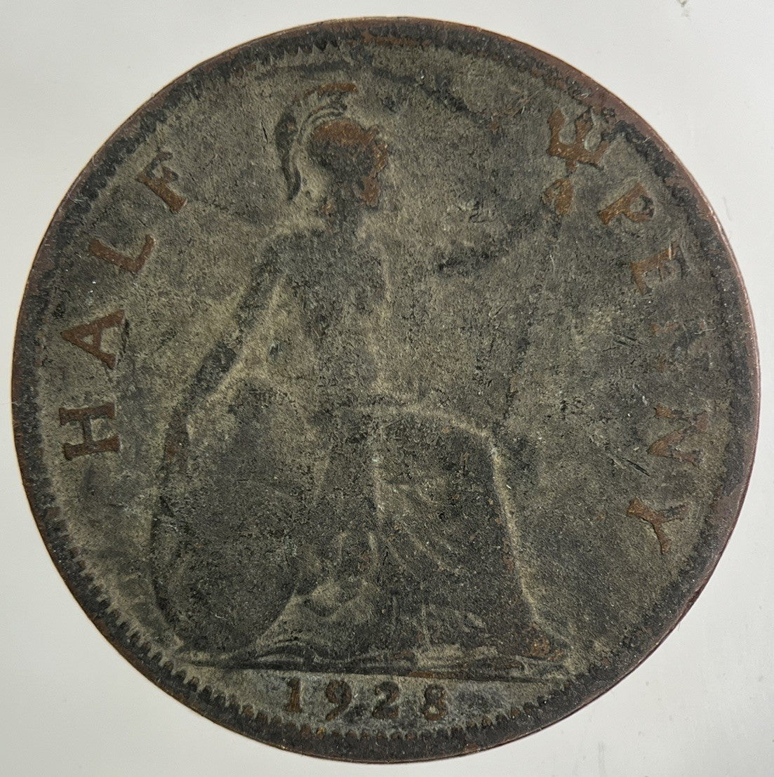 1928 George V Half-Penny Coin | Collectable Grade