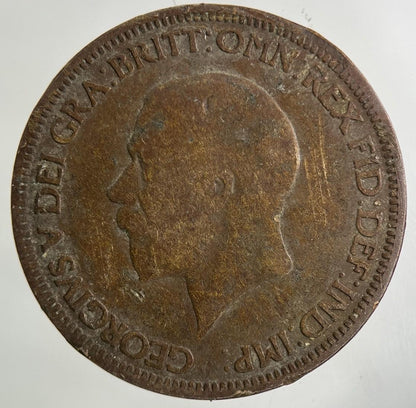 1928 George V Half-Penny Coin | Collectable Grade