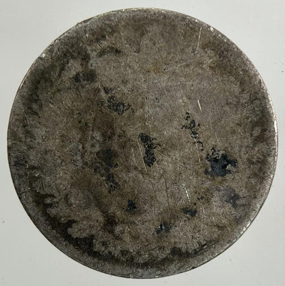 British Victoria Threepence Silver Coin | Worn Grade