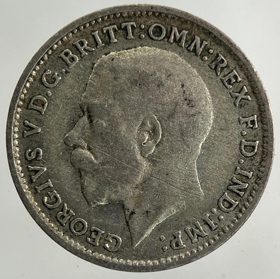1920 George V Threepence Silver Coin | Fine Collectable Grade