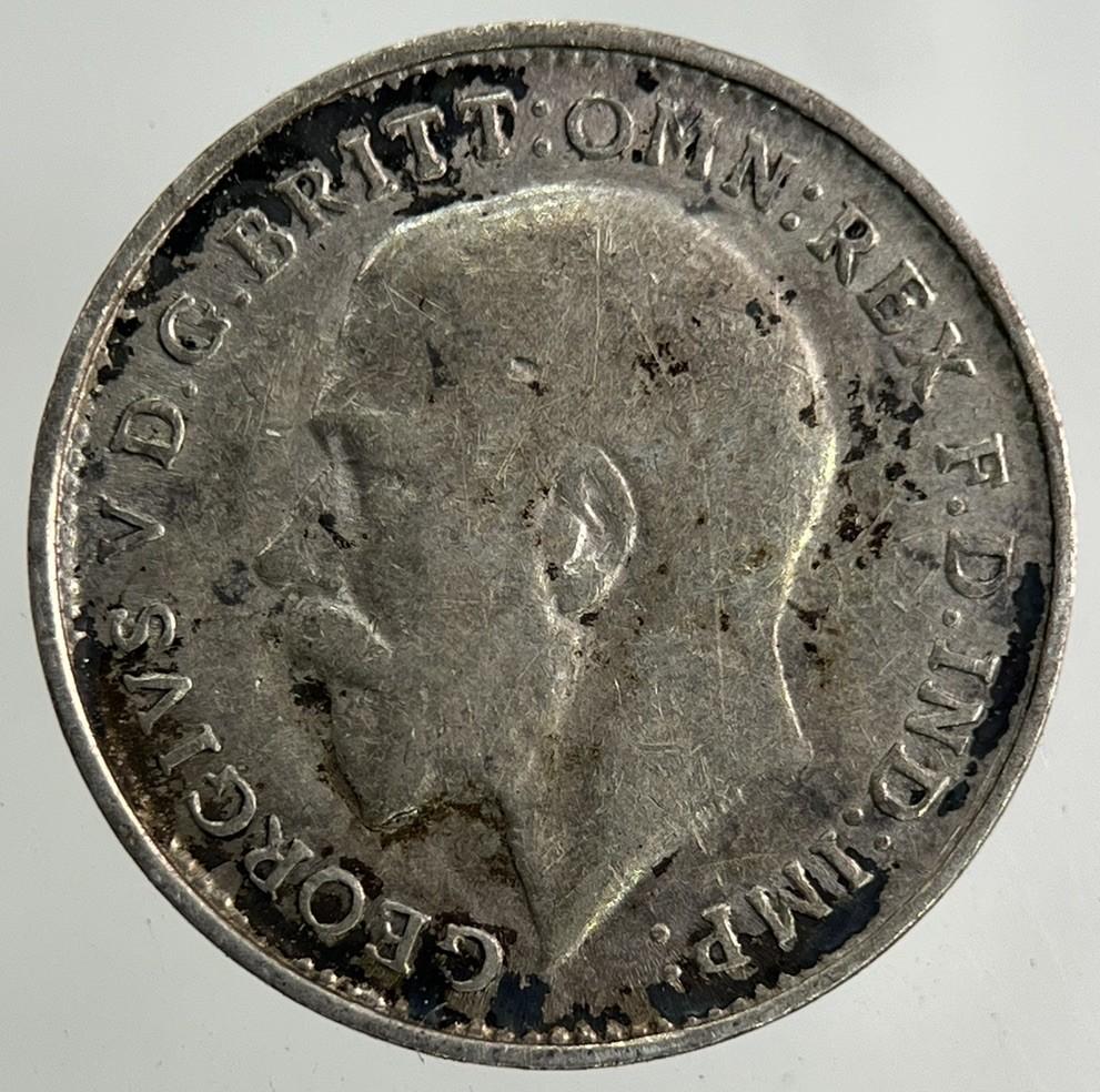 1918 George V Threepence Silver Coin | Fine Collectable Grade
