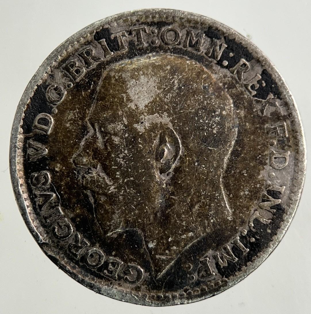 1918 George V Threepence Silver Coin | Collectable Grade