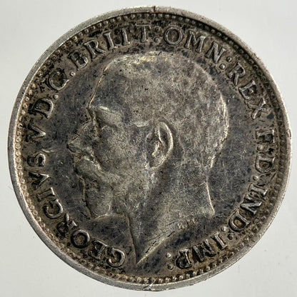 1917 George V Threepence Silver Coin | Very High Grade