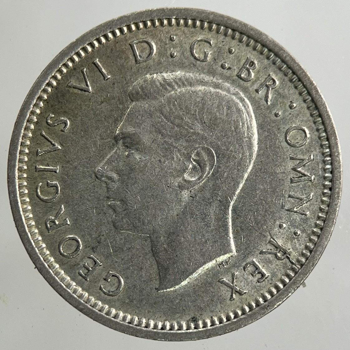 1940 George VI Threepence Silver Coin | Fine Collectable Grade