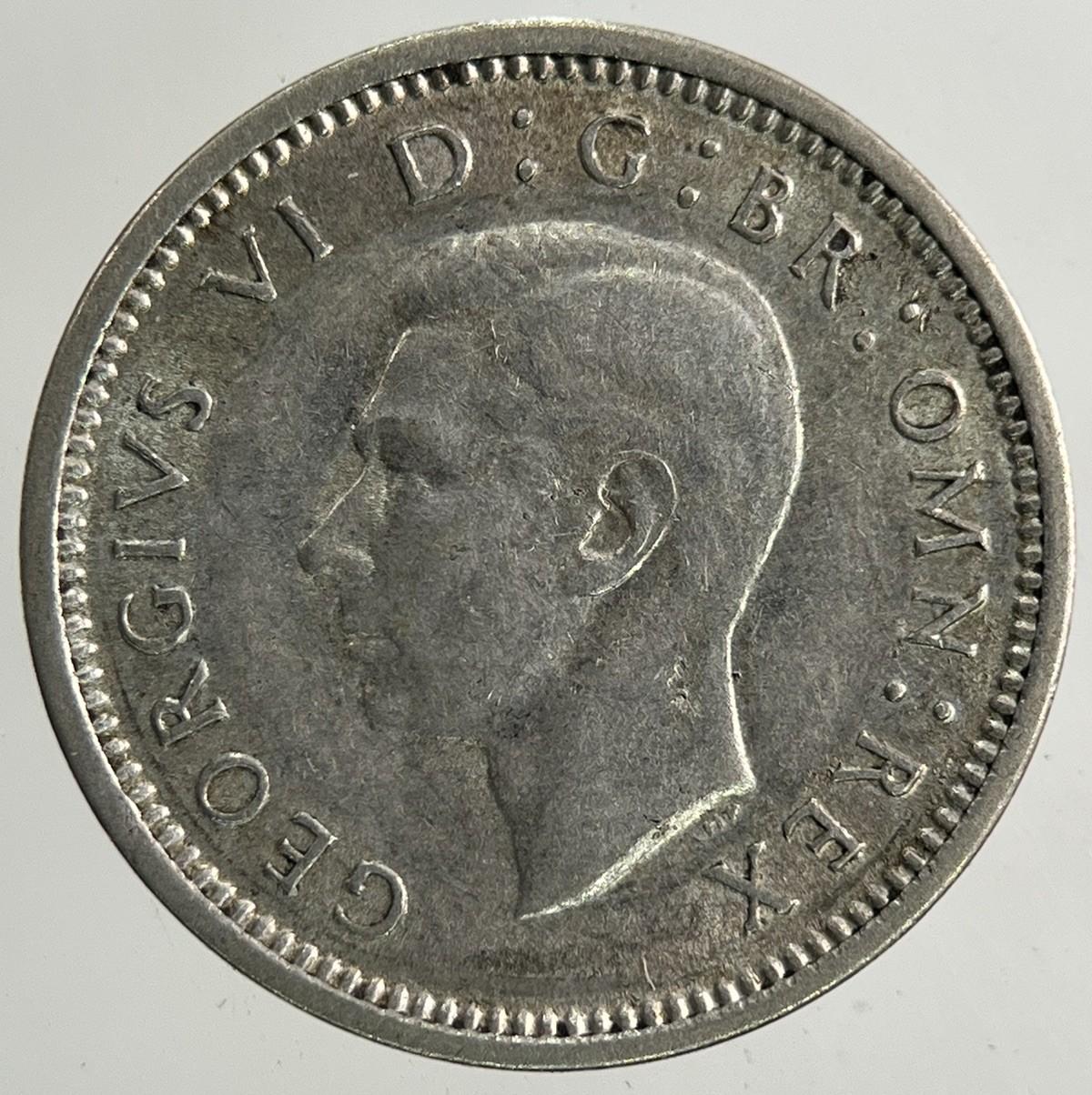 1937 George VI Threepence Silver Coin | Fine Collectable Grade