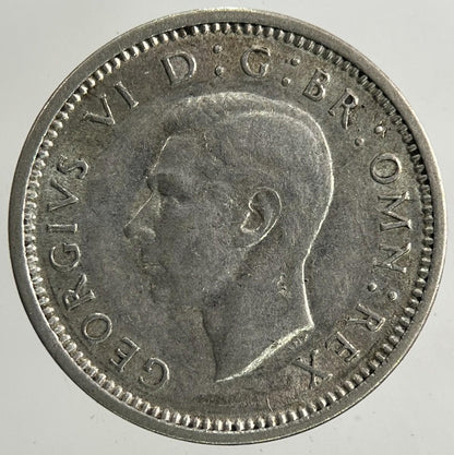 1937 George VI Threepence Silver Coin | Fine Collectable Grade