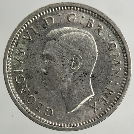 1937 George VI Threepence Silver Coin | Fine Collectable Grade