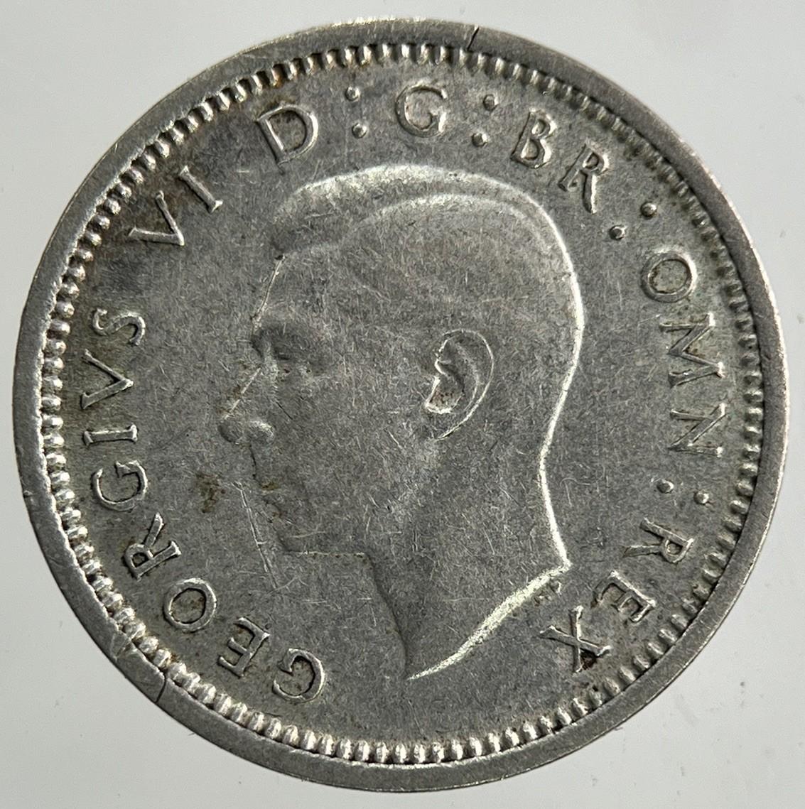 1940 George VI Threepence Silver Coin | Fine Collectable Grade