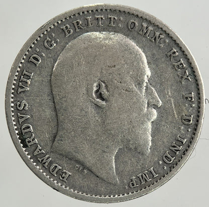 1907 Edward VII Threepence Silver Coin | Collectable Grade