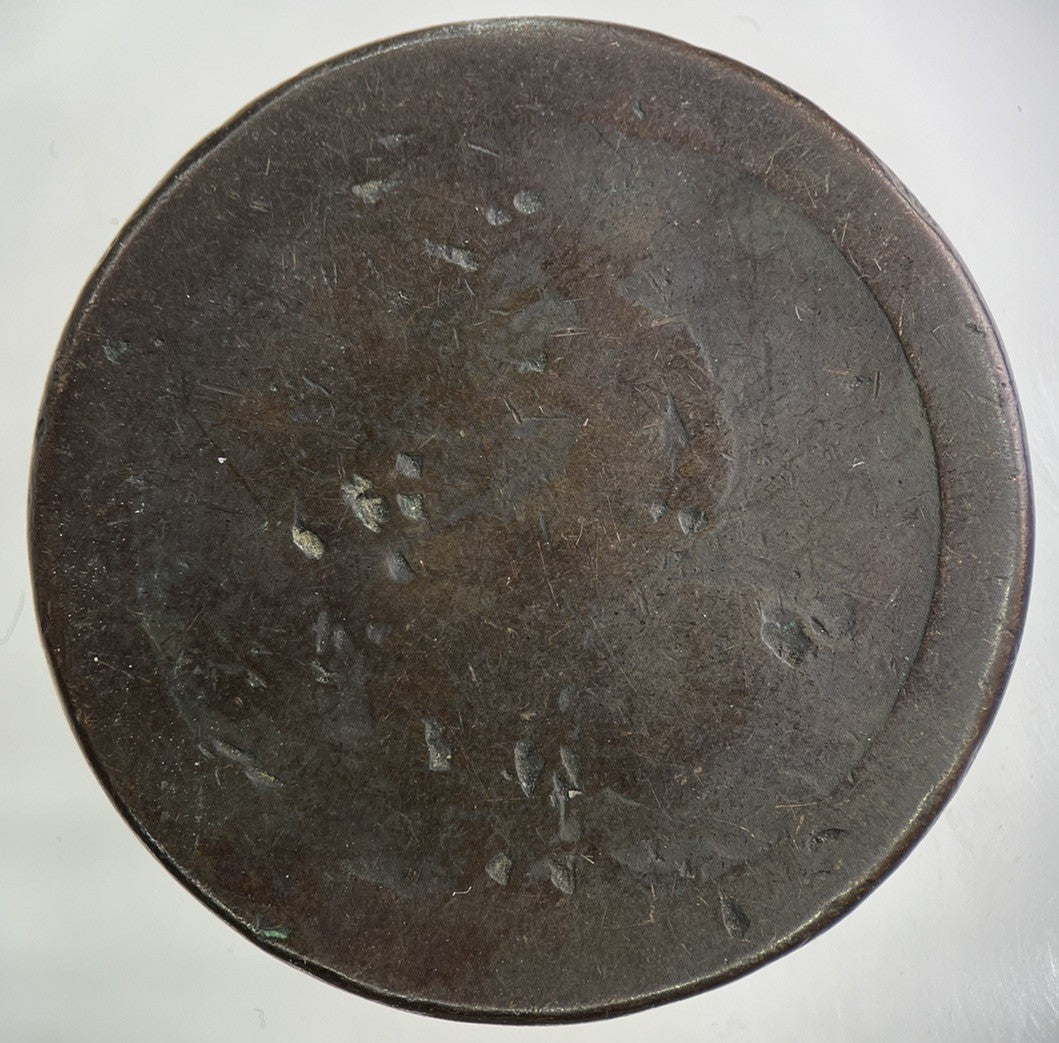 1797 George III 3rd Cartwheel One Penny Coin | Worn Grade
