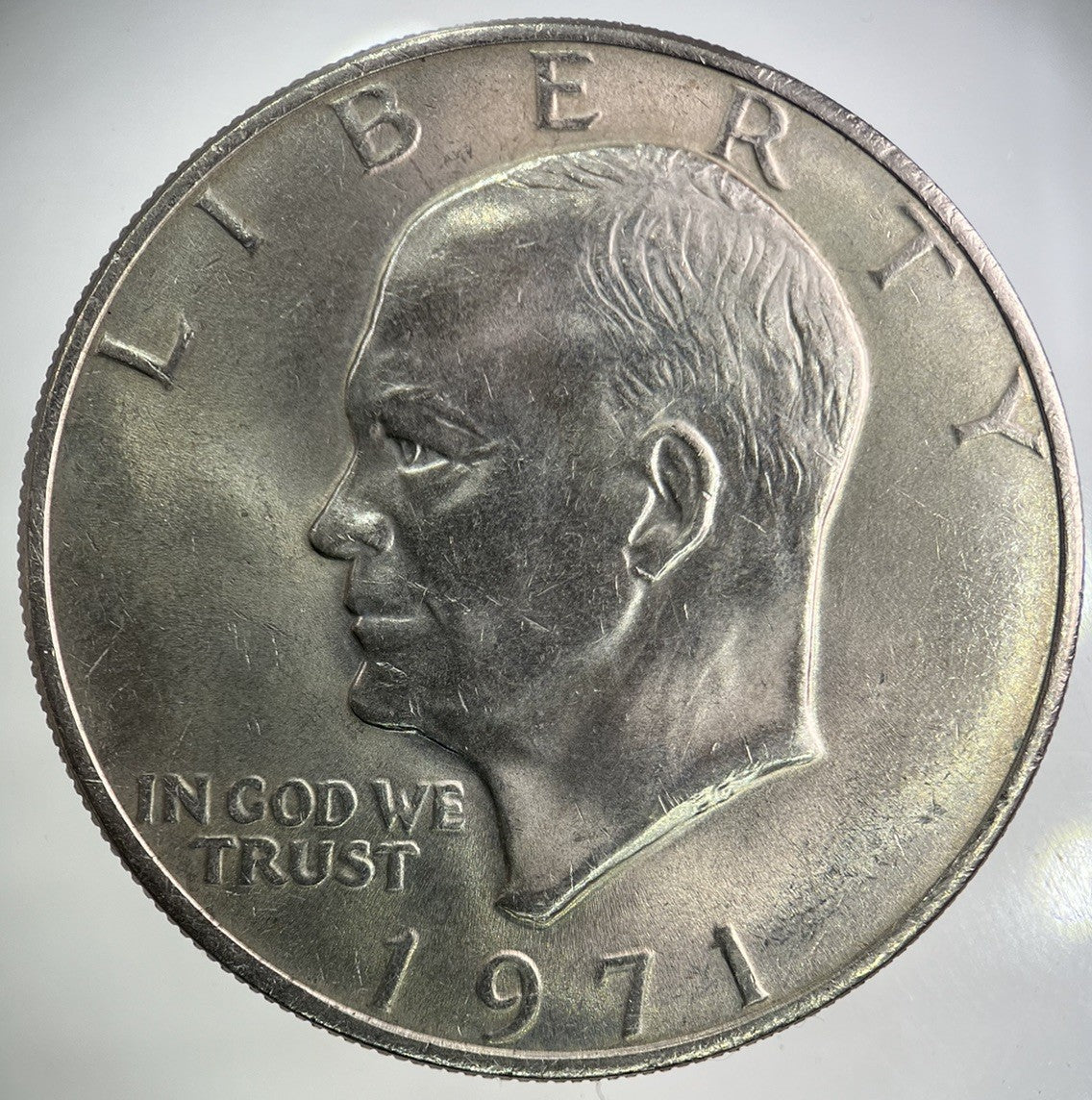 1971 US USA Eisenhower One Dollar Coin | Fine Collectable Grade
