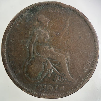 1831 William IV One Penny Coin | Collectable Grade
