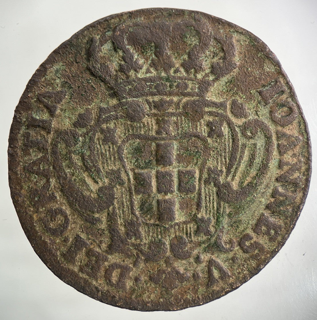 1736 Portugal X 10 Reis Coin | Fine Collectable Grade