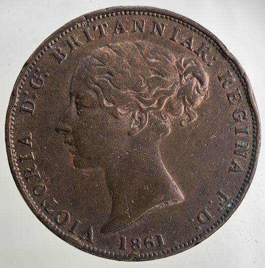1861 Jersey 1/26 Twenty Sixth Of A Shilling Coin | Very High Grade