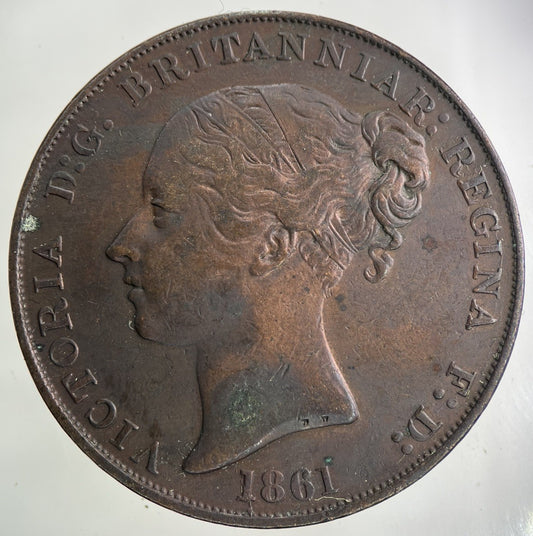 1861 Jersey 1/13 One Thirteenth Of A Shilling Coin | Very High Grade