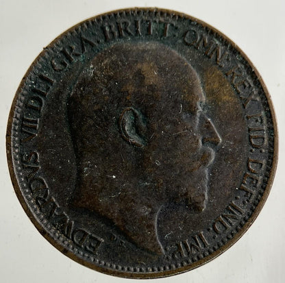 1902 Edward VII Farthing Coin | Very High Grade