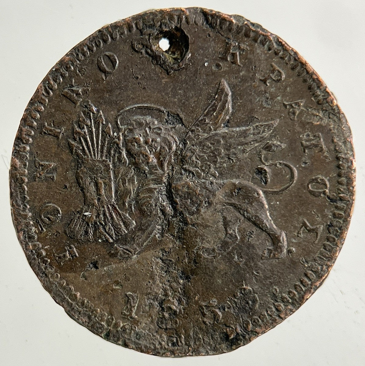 1853 British Ionian Islands 1 Lepton Coin | Collectable Grade