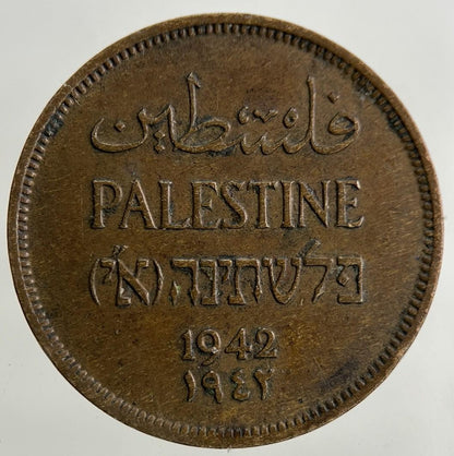 1942 Palestine 1 Mil Coin | Fine Collectable Grade