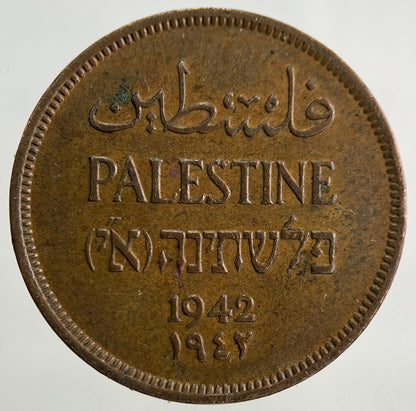 1942 Palestine 1 Mil Coin | Fine Collectable Grade