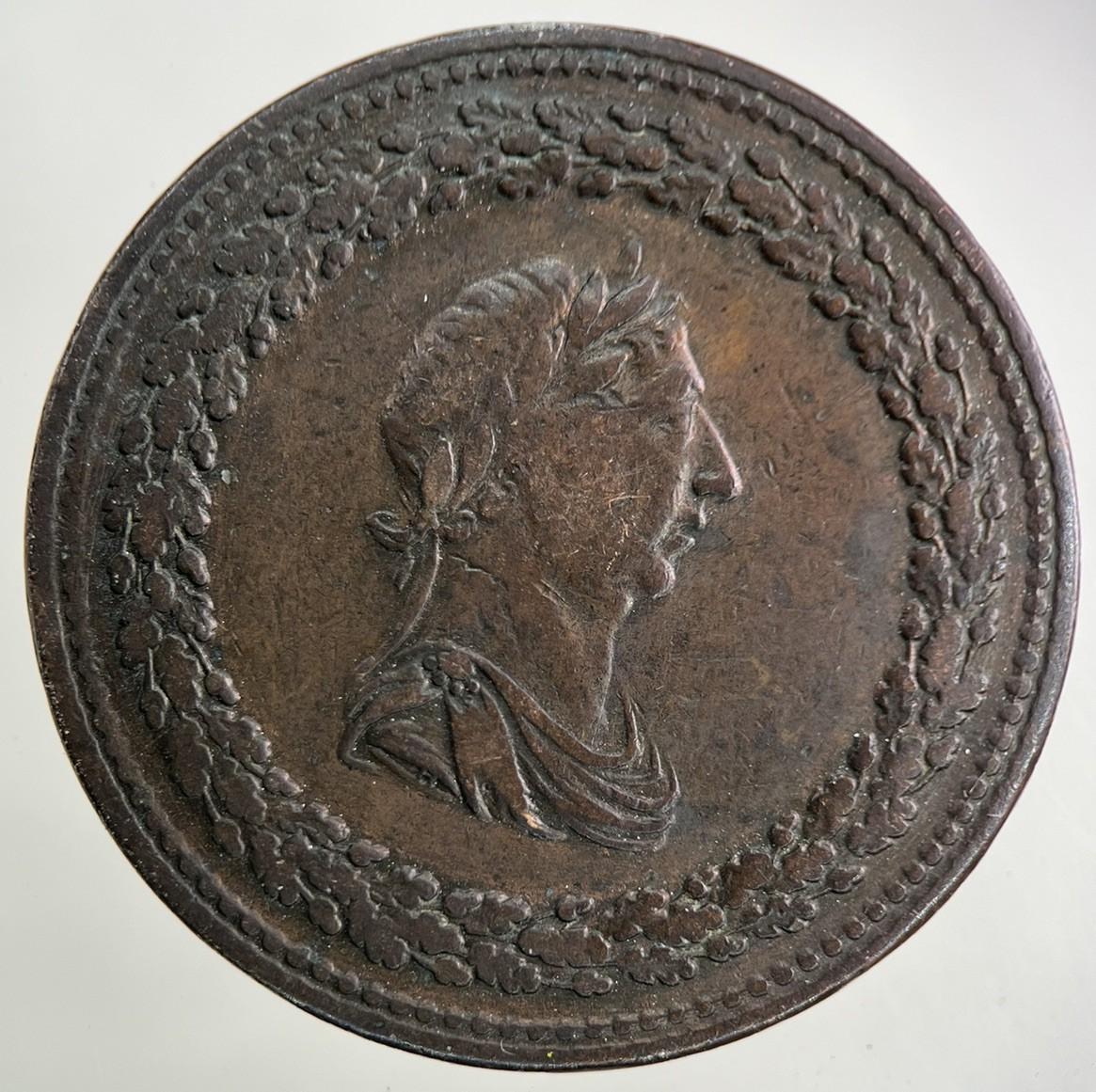 1812 Canada George III 3rd Half-Penny Token Coin | Fine Collectable Grade