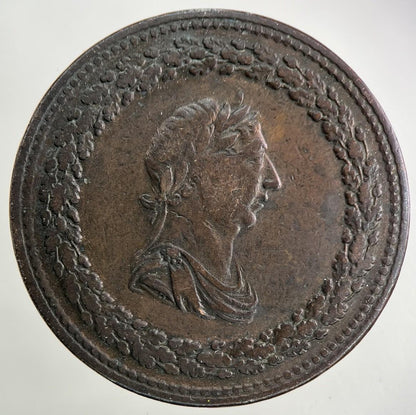 1812 Canada George III 3rd Half-Penny Token Coin | Fine Collectable Grade