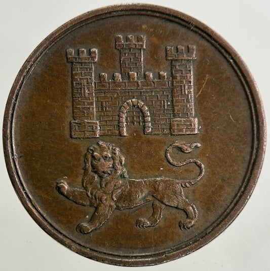 1839 Wilsons Norwich Bakery Farthing Token Coin | Very High Grade