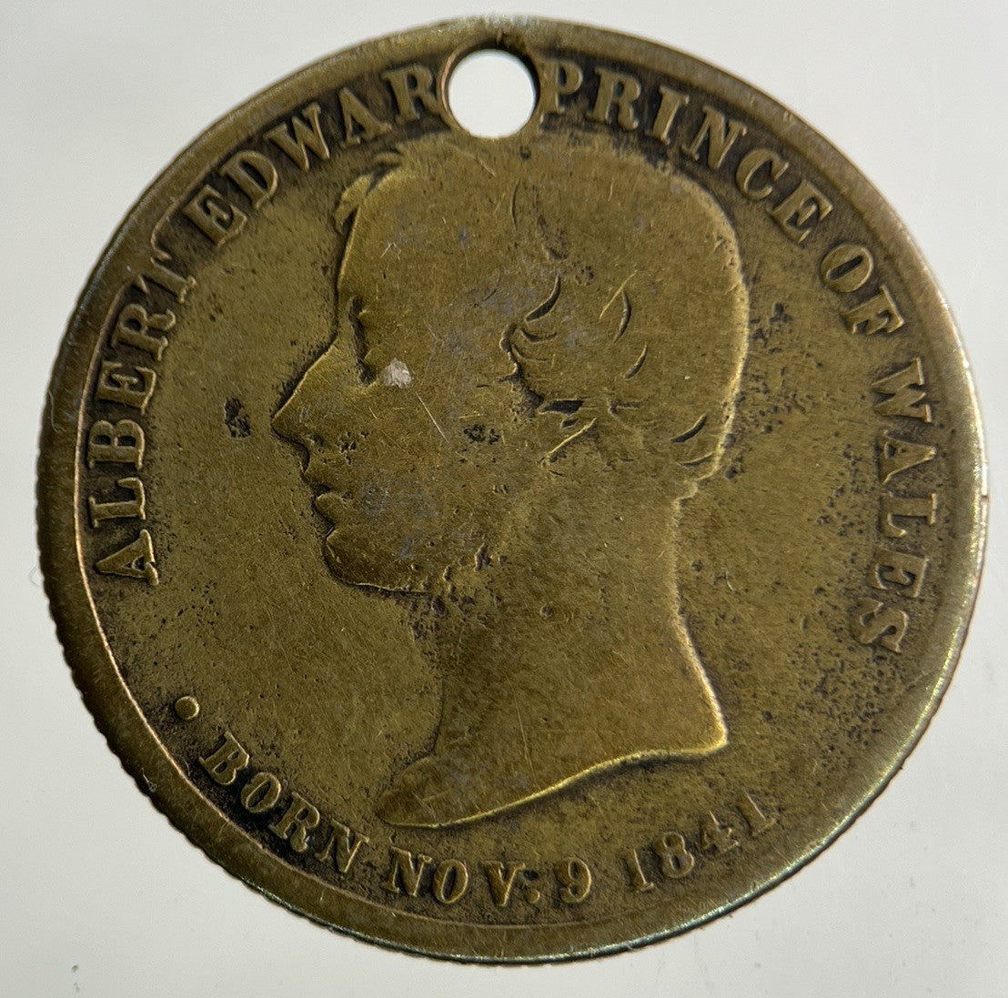 1863 Prince Albert Of Wales Marriage Medal Token Coin | Collectable Grade