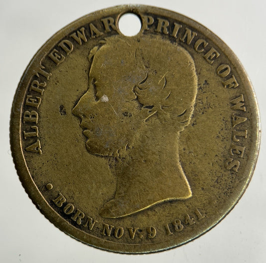 1863 Prince Albert Of Wales Marriage Medal Token Coin | Collectable Grade