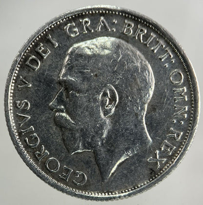 1915 George V Shilling Silver Coin | Fine Collectable Grade