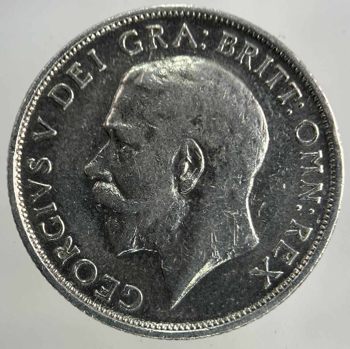 1919 George V Shilling Silver Coin | Fine Collectable Grade