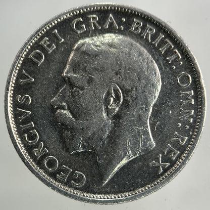 1919 George V Shilling Silver Coin | Fine Collectable Grade