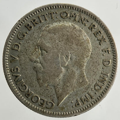 1934 George V Sixpence Silver Coin | Fine Collectable Grade