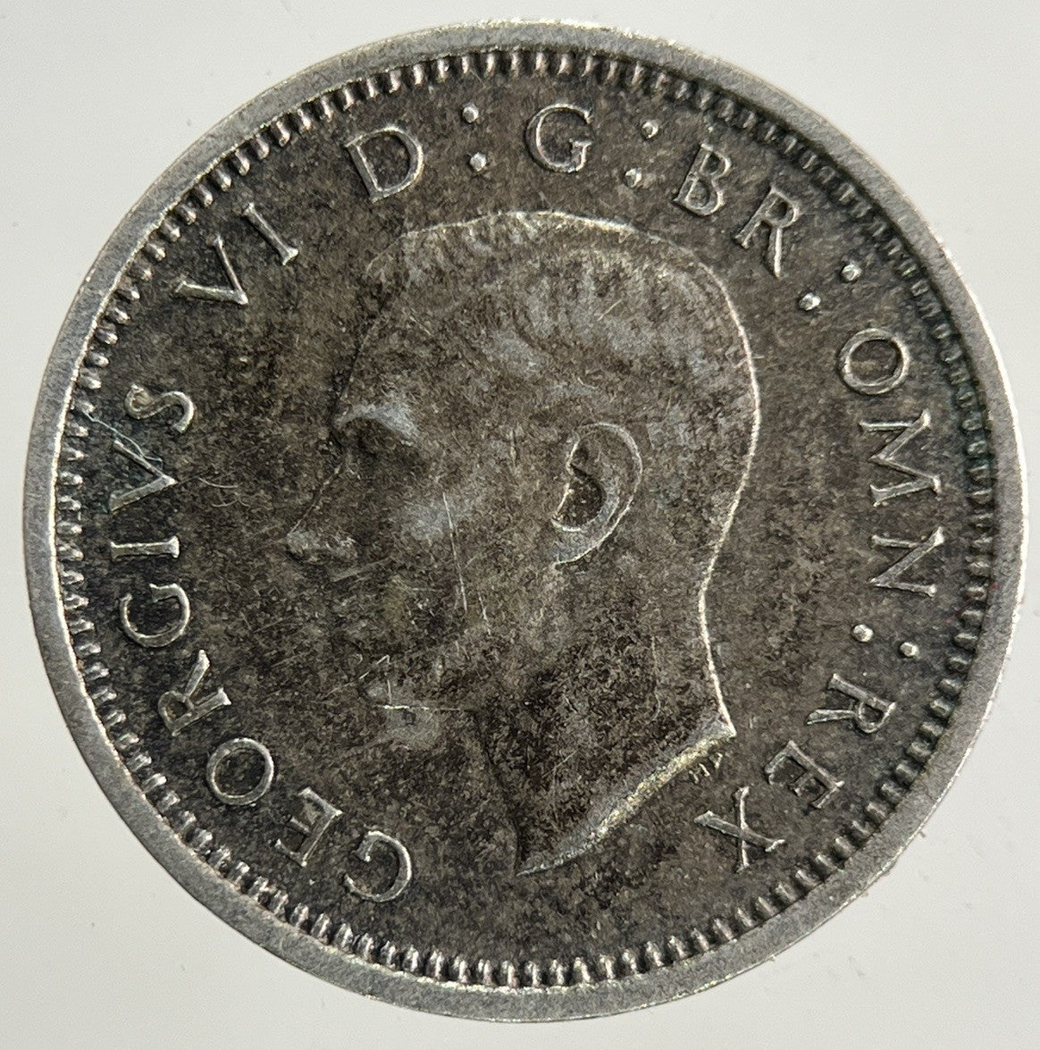 1941 George VI Threepence Silver Coin | Fine Collectable Grade