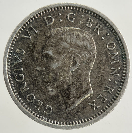 1941 George VI Threepence Silver Coin | Fine Collectable Grade