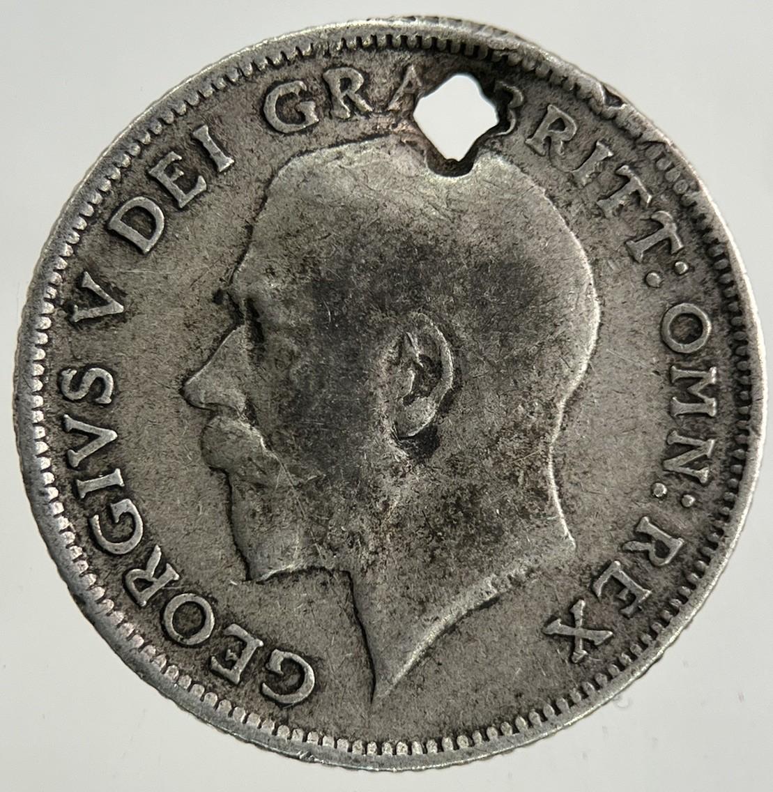 1918 George V Sixpence Silver Coin | Fine Collectable Grade