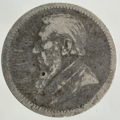 1898 South Africa Threepence Silver Coin | Fair Grade