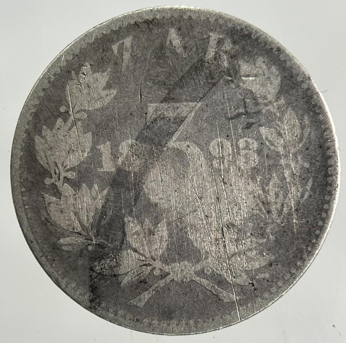 1898 South Africa Threepence Silver Coin | Fair Grade