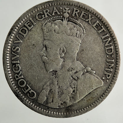 1918 Canada 10 Cents Silver Coin | Fine Collectable Grade